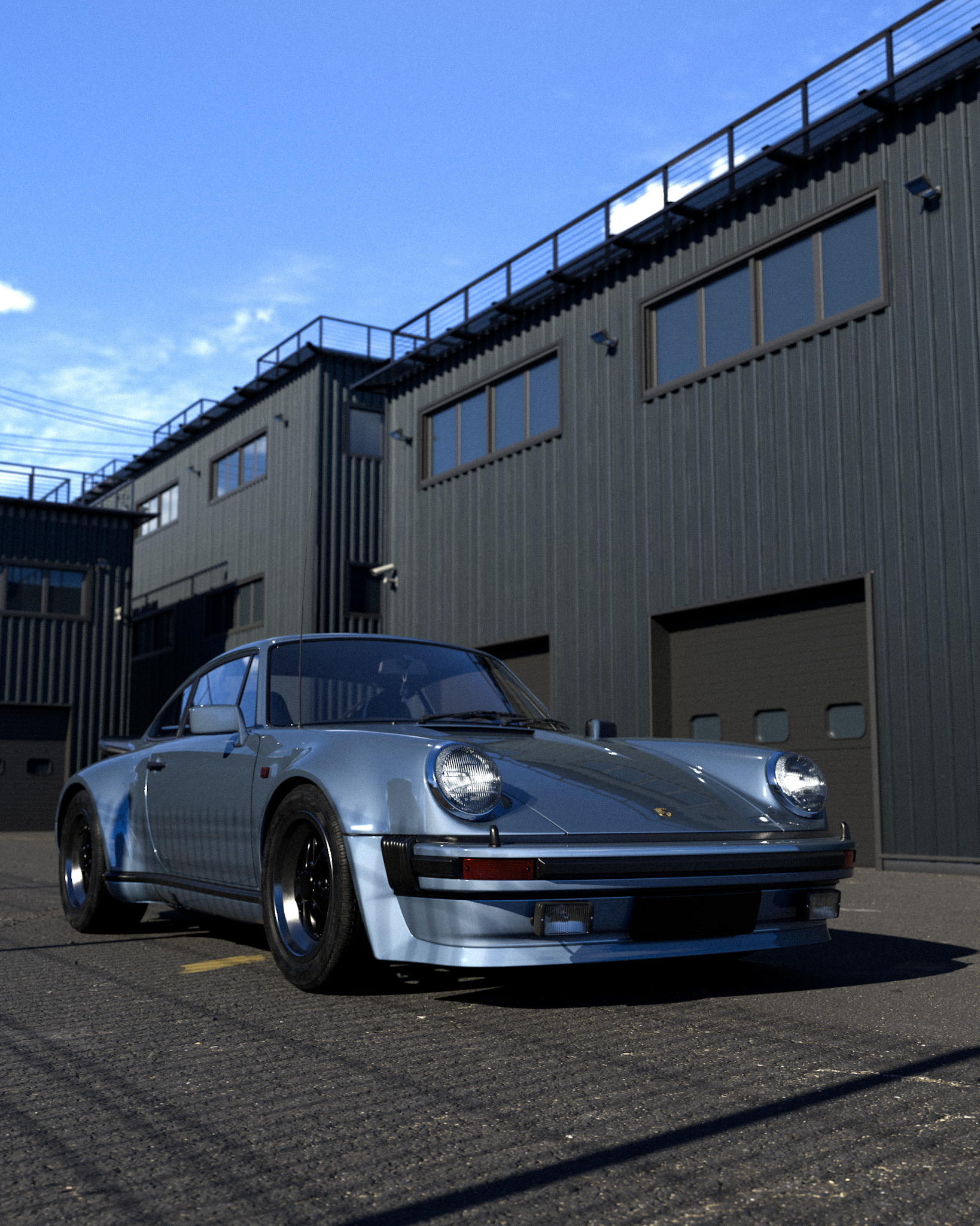 Porsche 911 - Light Blue​